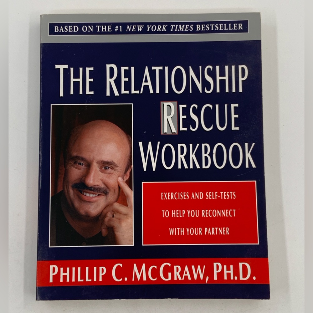 New Listing🌹NWT The Relationship Rescue Workbook -book by Philip C. McGraw, Ph.D